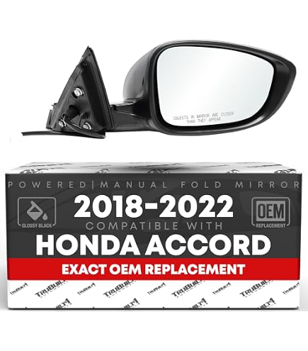 Amazon.com: 76208-TVA-A02 Right Passenger Side Door Mirror
